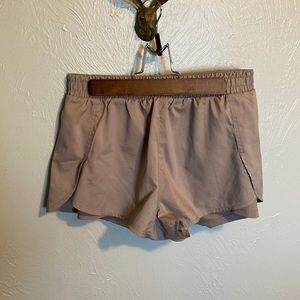 Girlfriend collective trail shorts